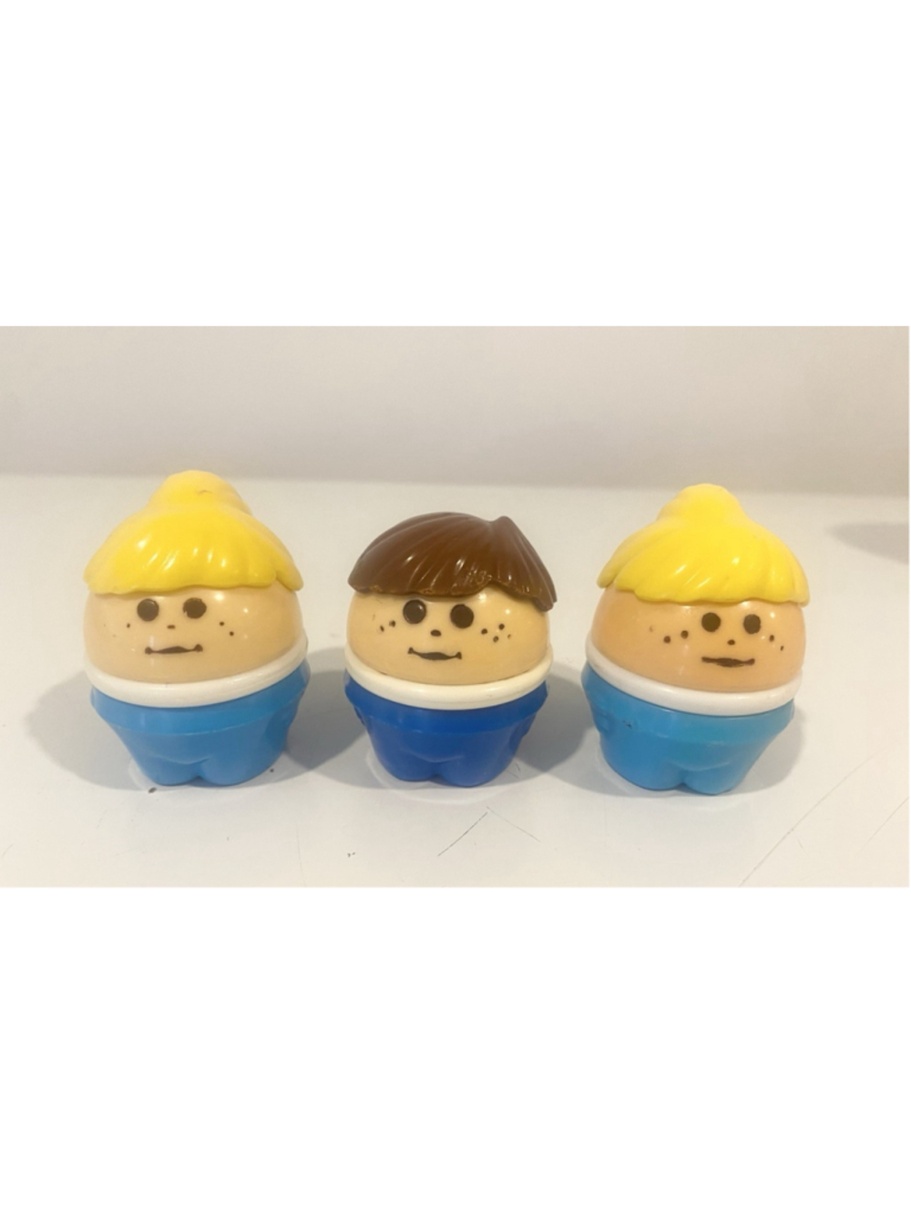 Vintage Little Tikes Toddle Tots Lot 11 Figures Jumbo Weeble Wobble Chime 1980s - Picture 6 of 6
